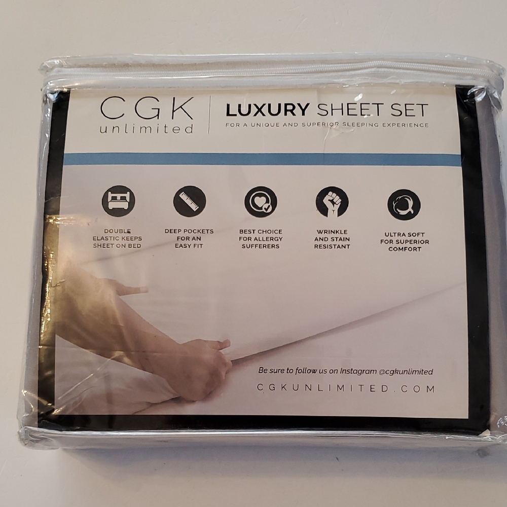 Black Luxury Sheet Set